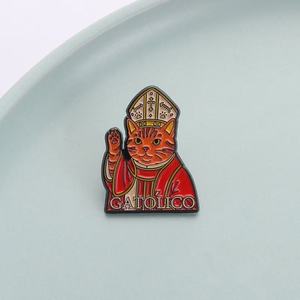 Pin Católico Sagrado y Solemne de Aleación de Zinc para Solapa, Joyería <span class=keywords><strong>Religiosa</strong></span>, Regalo - Product Image 3