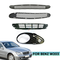 Pour Mercedes Benz W203 Grille latérale inférieure du pare-chocs avant, couvercle de l'air de circulation, couvercle de phare antibrouillard C