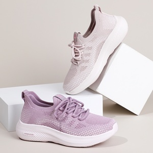 Tênis Femininos Slip-On para Corrida, Respirável, Leve, Confortável, Fashion, Antiderrapante com Superior e Forro em Malha - Product Image 2