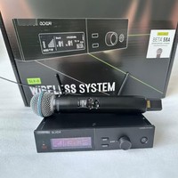 Microphone sans fil numérique SLXD4/SM58 BETA58A - Microphone de performance professionnel un-à-un