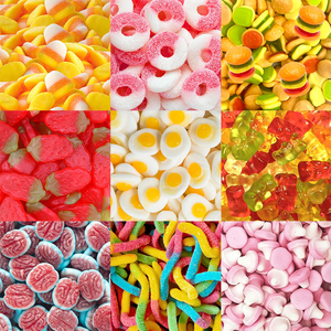 Bonbons sucrés et acidulés aux saveurs de fruits en gros, gommes halal - Product Image 1