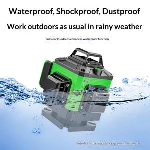 Nivel Láser de Líneas Cruzadas Autonivelante de Haz Verde con Alta Precisión para Construcción, Topografía y Alineación en Exteriores - Product Image 6