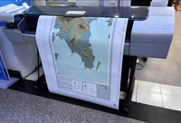 Plotter Multifunzione Ricondizionato Design-Jet per HP T1100 T1300, Stampante Plotter da 44'' (1070mm) per Grande Formato
