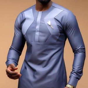 Haut Traditionnel Africain Ethnique pour <span class=keywords><strong>Homme</strong></span> – Chemise, <span class=keywords><strong>Tunique</strong></span> et Caftan Style Dashiki Tribal - Product Image 3