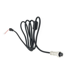 カスタム2ピン航空プラグ接続ケーブルSRストレインリリーフ成形防水GX16ケーブルPVCナイロン絶縁エレクトロニクス用 - Product Image 2