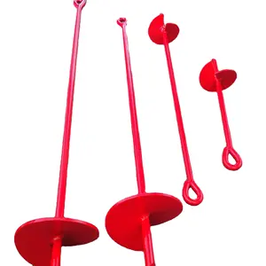 Daha uzun ömürlü TiCN toprak toprak çapa burgu Stake Cncrete Stakes - Product Image 1