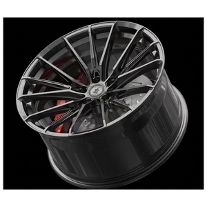 Jantes en alliage forgé 18 19 20 21 22 23 24 <span class=keywords><strong>pouces</strong></span>, jantes concaves profondes noires pour voitures particulières BMW G30 - Product Image 5