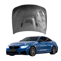 Capot en fibre de carbone véritable de style V personnalisé pour BMW Série 4 F32 428i F36 435i 2016 2017 2018 2019 2020 – Amélioration du capot en carbone