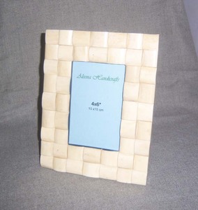 Cadre photo de table moderne de haute qualité, artisanal, en bois, écologique, taille personnalisée, imprimé à l'écran de soie pour la maison - Product Image 2