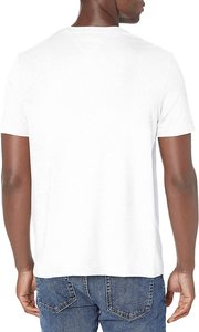 T-shirt da uomo a maniche lunghe girocollo <span class=keywords><strong>con</strong></span> <span class=keywords><strong>taschino</strong></span>, in cotone pettinato bianco, taglie forti, stile inglese, traspirante ed ecologico, Paris - Product Image 2