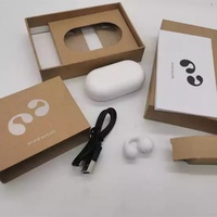 Écouteurs sans fil TWS à conduction osseuse de haute qualité avec micro, Bluetooth 5.3, étanchéité IPX5, batterie 200 mAh, haut-parleurs 9 mm, son ambiant, sport, ABS+PC