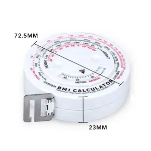 Tape Measures Portable Waist Circumference Measurement Tape Children Height Ruler Centimeter Inch Roll Tape Girls Gifts