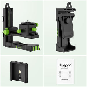 Магнитная Поворотная резьба Huepar Pv11 + 360 градусов, регулировка высоты, кронштейн для точной настройки, адаптер лазерного уровня - Product Image 5