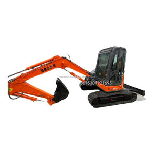 Excavadora de cadenas Hitachi ZX50U original de Japón, 5 toneladas, usada para proyectos de construcción, con 1 año de garantía. - Product Image 1