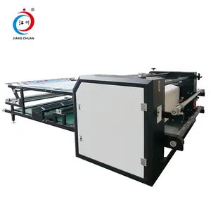 Machine de calendrier de presse de chaleur de rouleau de sublimation de drapeaux de tissu d'impression de transfert de chaleur