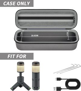 Sac de rangement ODM pour lampe de camping, lampe torche, gadgets électroniques avec poche en filet, étui de rangement pour lumière d'urgence extérieure - Product Image 3