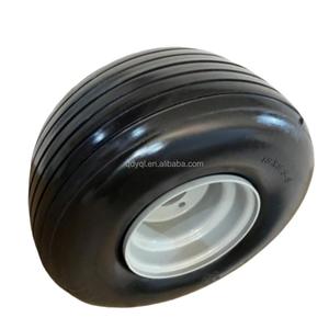 ยางรถเอทีวีแบบทนทานทุกสภาพพื้นผิว ขนาด 18X8.50-8 สำหรับล้อหน้าเครื่องตัดหญ้า เครื่องพรวนดินขนาดเล็ก และเครื่องพ่นยา มีให้เลือกหลายขนาด - Product Image 3
