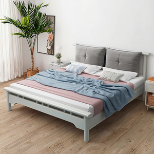 Hotsale עור יוקרתי מיטה חכמה רב תכליתית גודל פלטפורמה בד מרופד מיטת מוסיקה רכה - Product Image 6