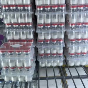 Vente en gros usine CAS 89030-95-5 GHK-CU Peptide de cuivre bleu en poudre lyophilisée haute pureté flacon de 10 mg Matière première cosmétique OEM - Product Image 5