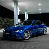 Rines Triples Cromados de Aleación Cóncavos Forjados de 168 Piezas Compatibles con BMW M3/3/4/5 Series M5/M4/M2 de 19, 20, 21, 22 y 23 Pulgadas, 5x112 5x120