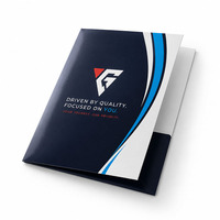 Carpeta de Presentación con Logotipo Personalizado al por Mayor para Perfil Empresarial y Materiales de Marketing