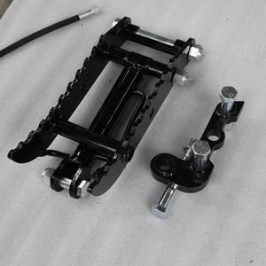 Attache grappin hydraulique pour mini-excavatrice avec composant de pompe central - Product Image 3