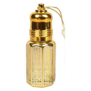 3ml 6ml 9ml 12ml vàng Octagon Arabian attar Oud dầu nước hoa Lăn chai rỗng bát giác Arabic kính cuộn trên chai mẫu - Product Image 5