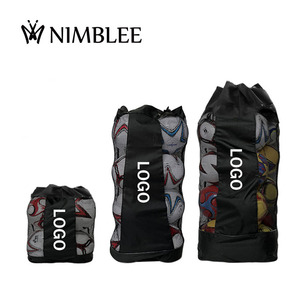 Venta al por Mayor, Personaliza tu Propio Logotipo, Red de Fútbol Portátil Redonda, <span class=keywords><strong>Bolsa</strong></span> de Red de Fútbol, Bolso de Mano para Red de Fútbol - Product Image 1
