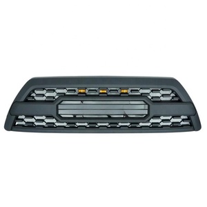 MARVELAND Accessoires 4x4 Grilles de voiture LED noir mat GRILLE avant pour Toyota 4Runner 2006-2009 - Product Image 1