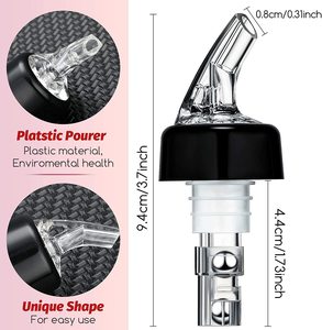 JIGGER rượu rượu chai 25 ml <span class=keywords><strong>30</strong></span> ml Tự động đo rượu <span class=keywords><strong>pourer</strong></span> - Product Image 3