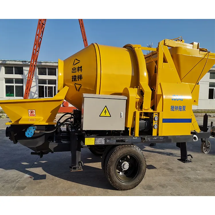 Goede Kwaliteit Betonmixer Met Pomp 42M Betonpomp Truck Lichtgewicht Betonpomp