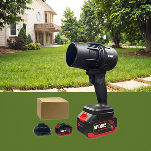Souffleur d'air 20V, mini ventilateur, perceuse sans fil, outils électriques de bricolage avec une puissance élevée, alimenté par batterie, YJBFJ99, souffleur à batterie - Product Image 4