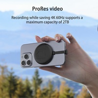 Boîtier portable haute vitesse 10Gbps USB 3.1 TYPE-C boîtier SSD et HDD magnétique NVME NGFF pour boîtier de disque dur externe de téléphone