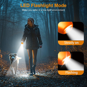 Répulsif à ultrasons pour chiens 6-en-1, anti-aboiement avec lumière LED, signal sonore et mode ultrasonique pour l'entraînement canin - Product Image 3