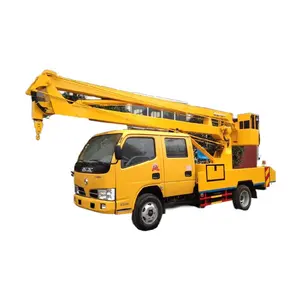 Piattaforma elevatrice dell'asta montata camion di lavoro aereo 14M 16M Dongfeng 4x2