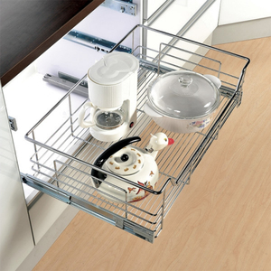 Cestas Extraíbles Multifuncionales de Acero Inoxidable, 4 Lados, para Colgar Condimentos y Especias, Diseño Moderno para Armarios de Cocina 02 - Product Image 3