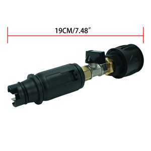 Nettoyeur haute pression <span class=keywords><strong>Karcher</strong></span> <span class=keywords><strong>Lavor</strong></span> 3000 PSI, buse de pulvérisation, raccord rapide, angle réglable avec vanne de régulation du débit d'eau, nettoyage de voiture - Product Image 2