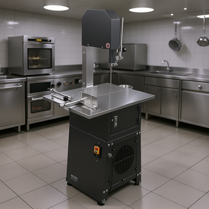 Scie à viande électrique Vevor Commercial 850W en acier inoxydable pour la découpe des os, pour usage en cuisine de restaurant - Product Image 2