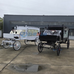 Carroza Fúnebre Eléctrica de Lujo de Alta Calidad con Ataúd para Caballos, Color Personalizable, Vehículo Fúnebre en Venta - Product Image 5