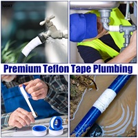 Bande d'étanchéité pour joint d'expansion en PTFE 12 mm, élastique, pour tuyaux de distributeur d'eau