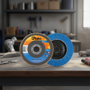 Disque à lamelles en zirconium Blueforce 115x22,23 mm pour le ponçage de l'acier et de l'acier inoxydable - Product Image 3