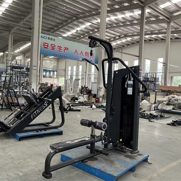 MND Fitness Great Quality Strength Machine Strength Training Workout Pin Load Select Gym Equipment Pull Down Long Pull Machine
