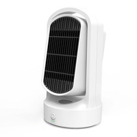 Ventilateur chauffant et rafraîchissant 2-en-1 AFY Factory 1500W, réglable, ignifuge, céramique PTC, électrique, sur pied et de bureau