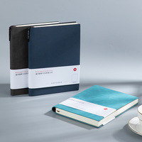 Carnet de notes A5 en cuir à couverture rigide, reliure thermique créative, épaissi, 100 feuilles, idéal pour les cadeaux – Nouveauté 2023, Vente Flash
