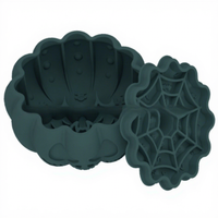 Nouveau bol pour chien en silicone style citrouille Halloween – Bol d'alimentation lente tout-en-un élégant pour chiens et chats