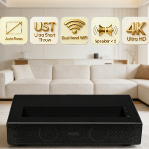 Projecteur laser à ultra courte focale D068 UST |   DLP Full HD 1080P 4K |   Projecteur de cinéma maison Android 11 - Product Image 1