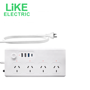 Tira de Alimentación inteligente Tuya WIFI, enchufe USB estándar de Reino Unido y EE. UU., aplicación de control remoto, sincronización de encendido y apagado, como eléctrico - Product Image 6