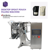 Machine de remplissage intégrée de poches souples de bureau, haute précision, pour détergent lessive et gelée