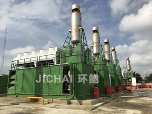 เครื่องกำเนิดไฟฟ้าก๊าซอุตสาหกรรม JICHAI 1MW 2MW 5MW รุ่น 1200GF9-T2 พร้อมระบบสตาร์ทระยะไกล ใช้กับก๊าซชีวภาพจากขยะฝังในพื้นดิน สตาร์ทอัตโนมัติ - Product Image 5