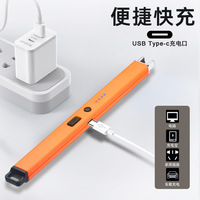 Briquet électronique à charge rapide de type C pour la cuisine, allumeur à arc électrique pour bougies parfumées, résistant au vent